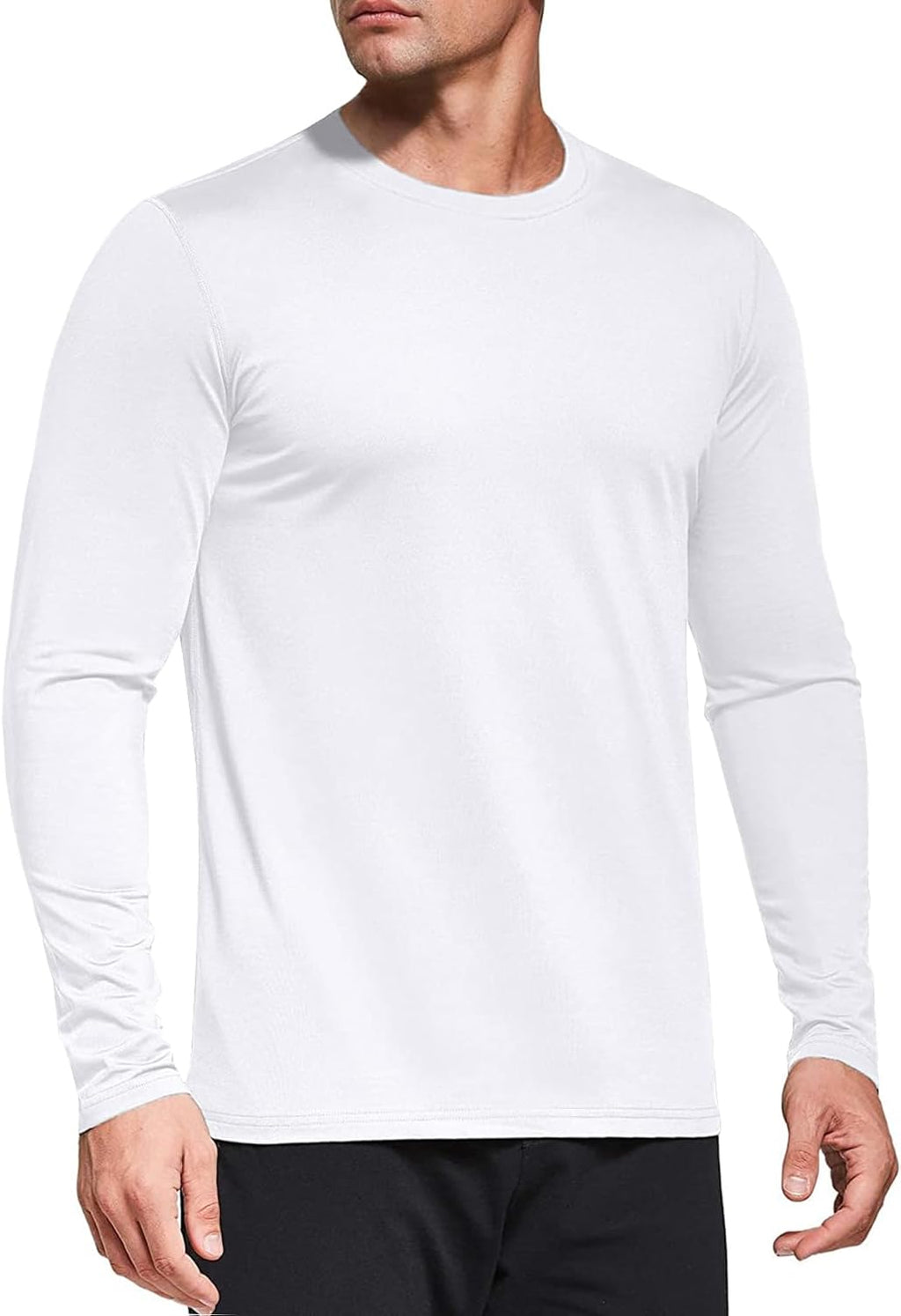 Men'S 1, 3 or 5 Pack Performance Long Sleeve T-Shirts, UPF 50+ Sun Protection Shirts, Athletic Gym Workout Shirts for Running