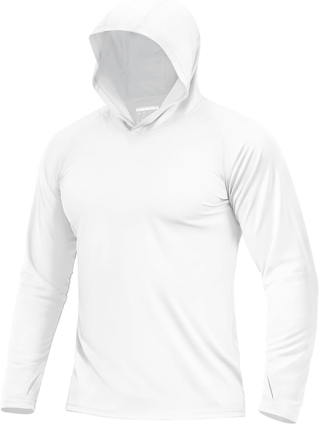 Boladeci Men'S UPF 50+ Sun Protection Lightweight Hoodie Shirts Long Sleeve Fishing Shirt SPF UV Hiking Swim